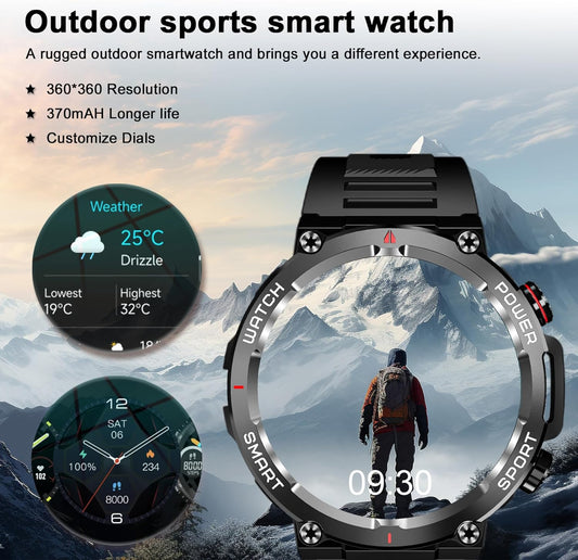 Military Smart Watch for Men