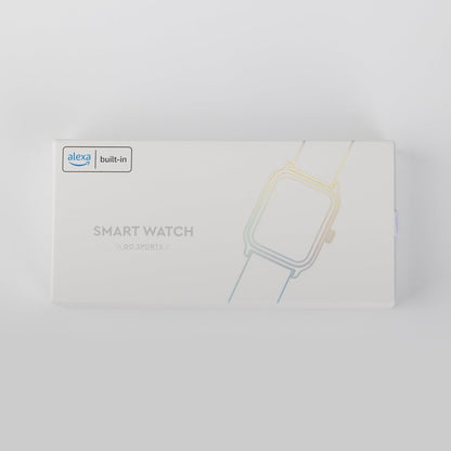 Professional Smart Watch with Alexa Integration, 1.8" HD Display, Call Functionality, Fitness Tracking, Heart Rate & Sleep Monitoring, SpO2 Measurement, IP68 Waterproof Rating, Compatible with iPhone, Samsung & Android, Supports Over 100 Sports Activities