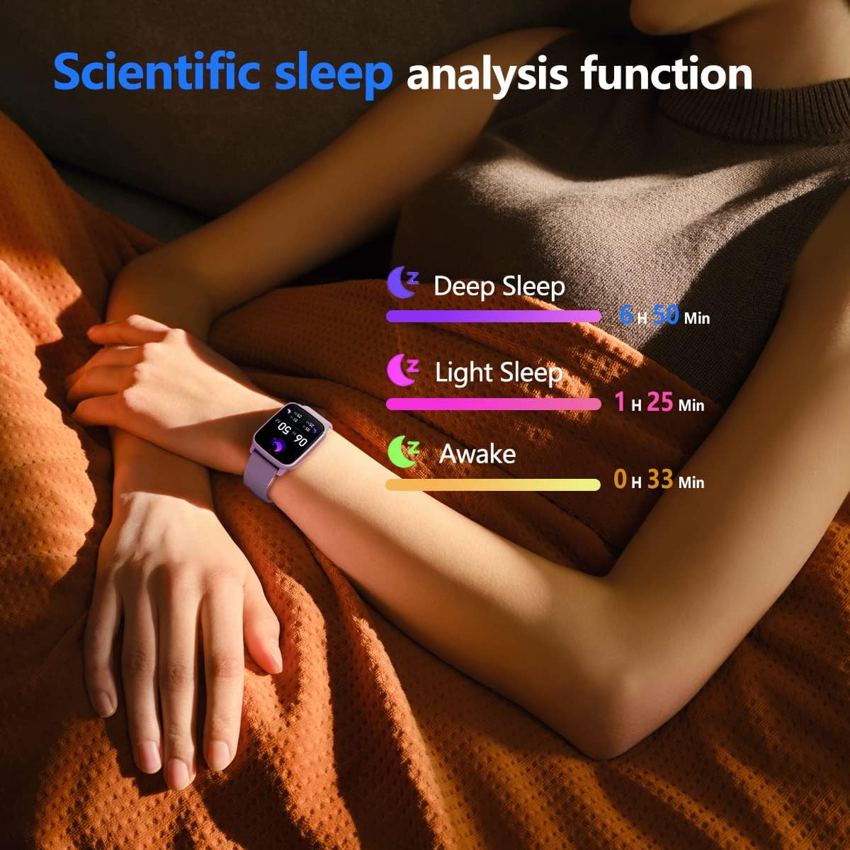 FITVII Fitness Tracker Smart Watch 