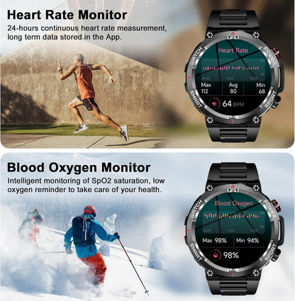 Military Smart Watch for Men