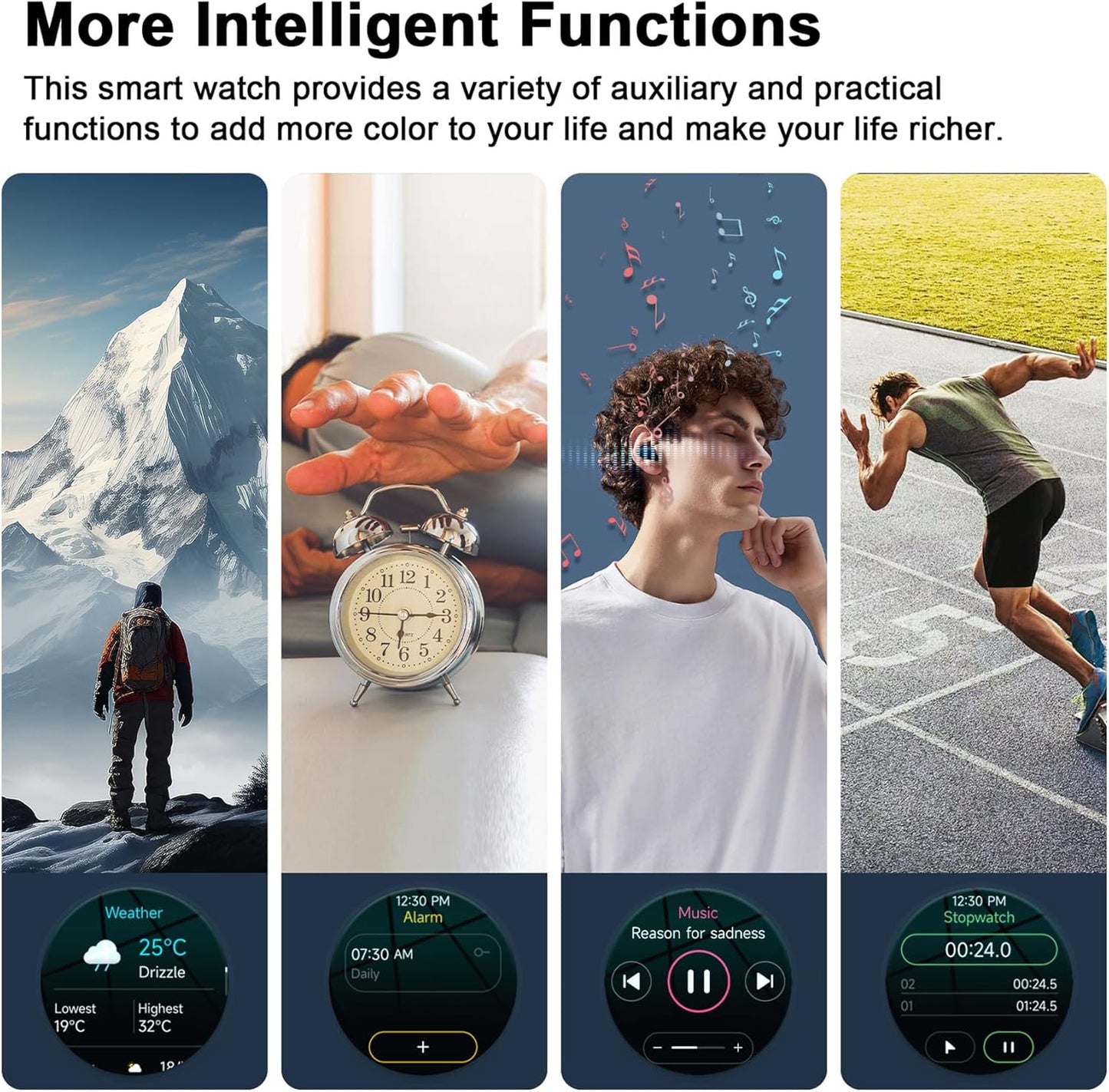 Military Smart Watch for Men